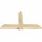 Ekena Millwork Eugene Rough Sawn Timber Gable Bracket, Douglas Fir, 36"W x 21"H x 2"D x 4"F, 14/12 Pitch GBW036X21X0204EUG00RDF - alternate 5